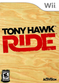 Tony Hawk: Ride PAL Wii  box art